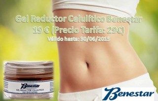 Promoción Gel Reductor Benestar centro estética barcelona