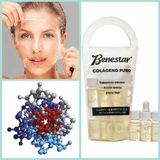 Ampollas Colágeno puro Benestar centro estética Barcelona