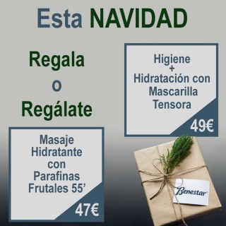 Promoción navidad Benestar Centro estética Barcelona