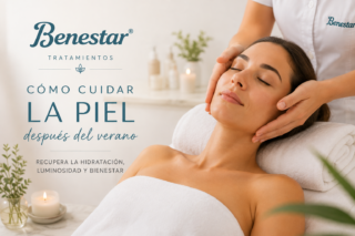 Cómo cuidar la piel después del verano con tratamientos faciales en Benestar
