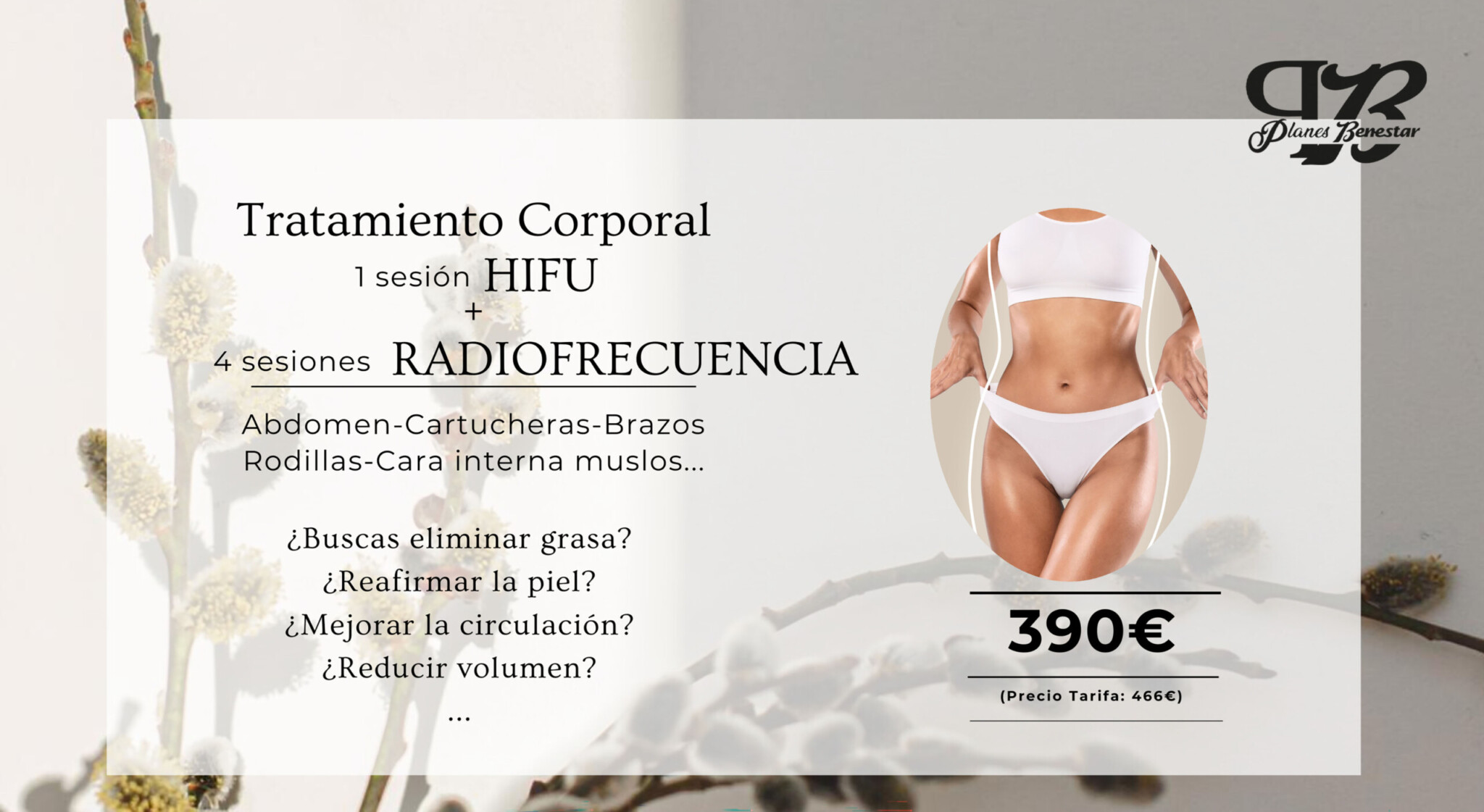 HIFU y Radiofrecuencia corporal en Barcelona