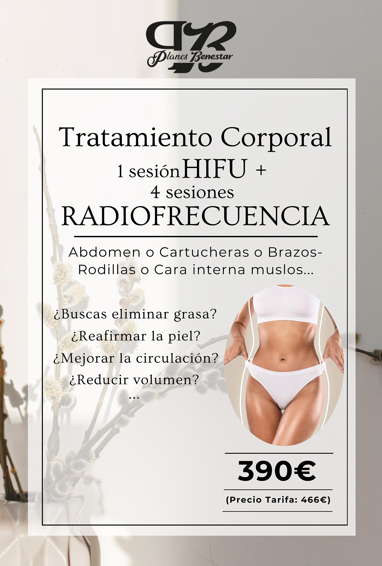 HIFU y Radiofrecuencia corporal en Barcelona